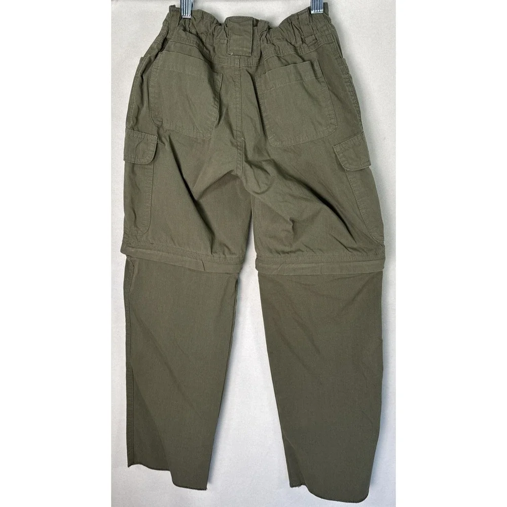 BSA Boy Scouts Switchback Convertible Pants Youth Size 8 Adjustable Waist